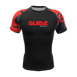 Guide Sports BJJ rashguard compression top for No-Gi and MMA training